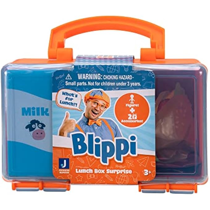 Blippi DELUXE FIGURE LUNCH BLIND BOX ORANGE, MULTICOLOR, BLP0103_BLP0114 - Image 3